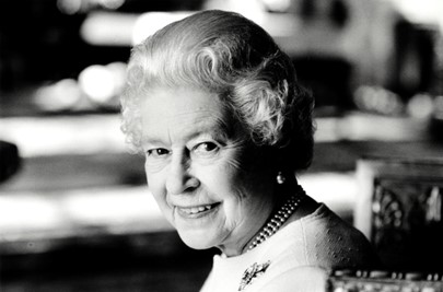 Headshot of our late Queen Elizabeth the second